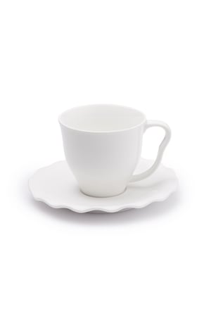 Maison Blanche Cup and Saucer (Set of 2)