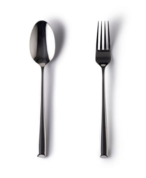 JAN Mirror Stainless Steel Serving Set
