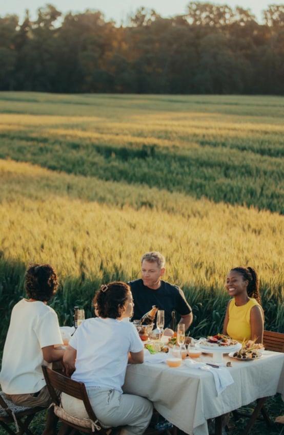 Festive Table Setting