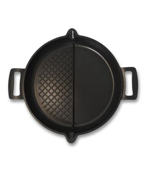 JAN Premium Cast Aluminium Twins Pan 30cm