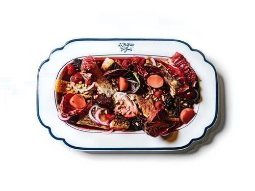 Checkers Forage and Feast Flaked Norwegian salmon with beetroot poached berries