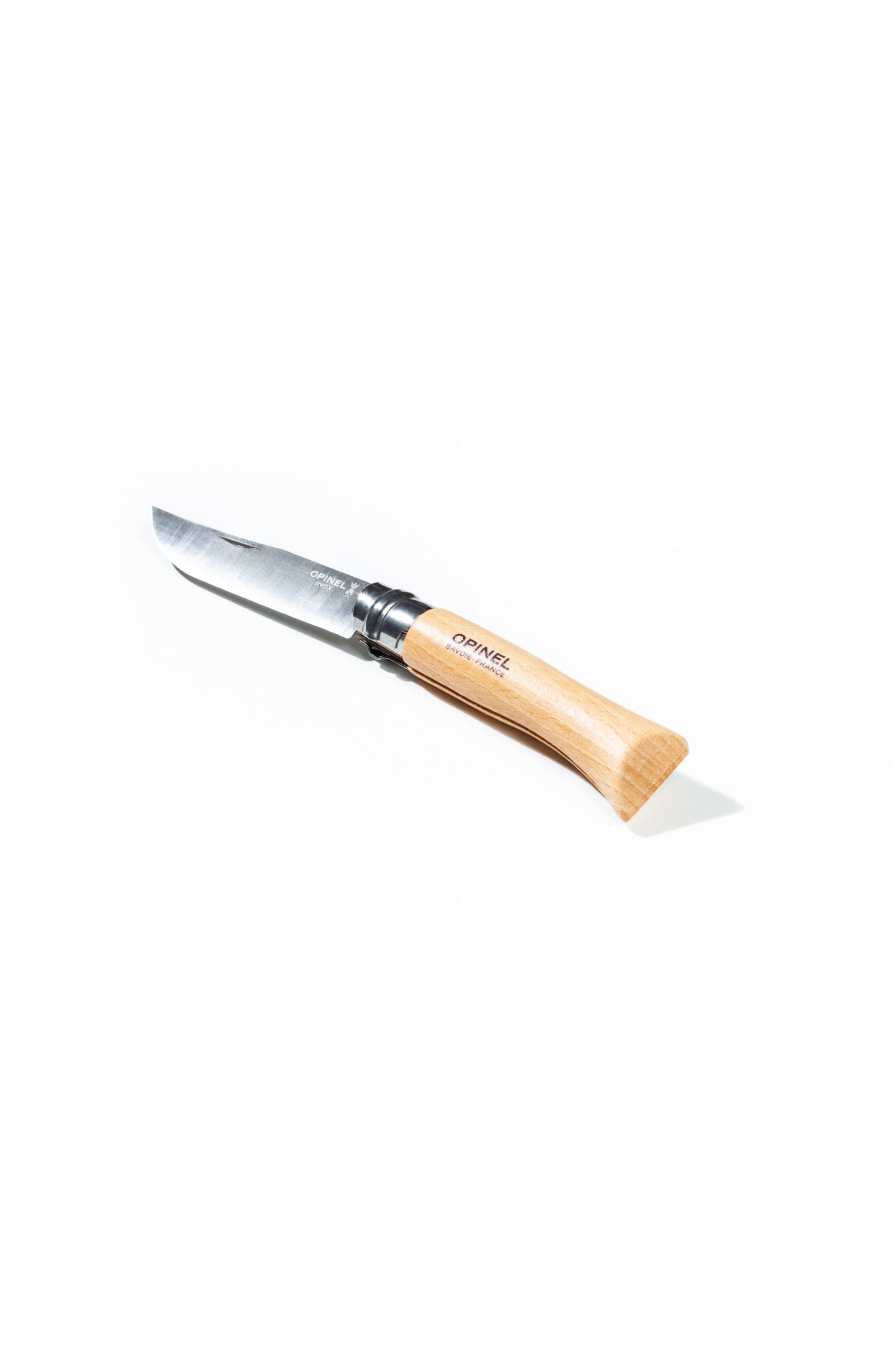 Opinel Knife No. 12 Serrated Blade Inox Stainless Steel Made in France