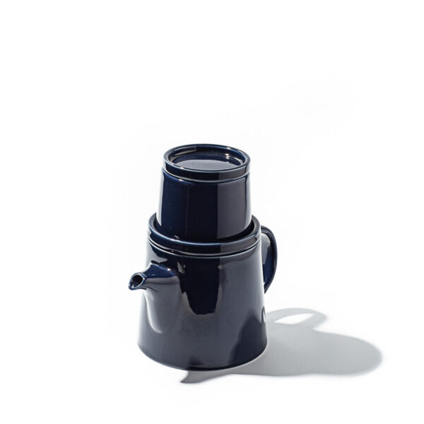 JAN Stoneware Flat Stackable Sugar Pot (Available in 4 Colours) - Image 3