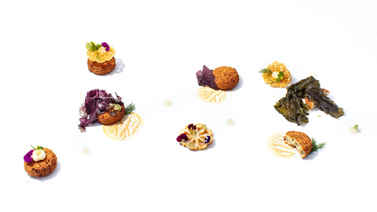 Fish Cakes with Pommes Purée JAN