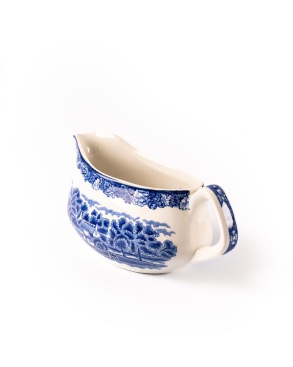 Vintage Enoch Woods English Scenery Gravy Boat